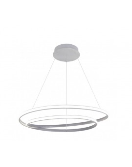 Lampadario a sospensione nero o grigio led integrato luce naturale collezione Ornela linea Irene