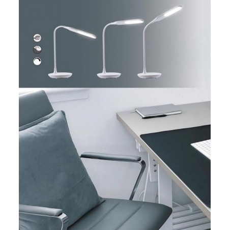 Lampade led da scrivania design moderno bianco