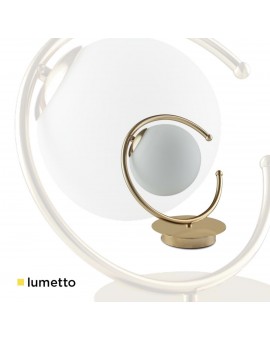 LUMETTO MODERNO CROMATO 1 LUCE CRISTALLO LAMPADA COMODINO CAMERA DA LETTO  Circle