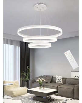 Lampadario led trecerchi...