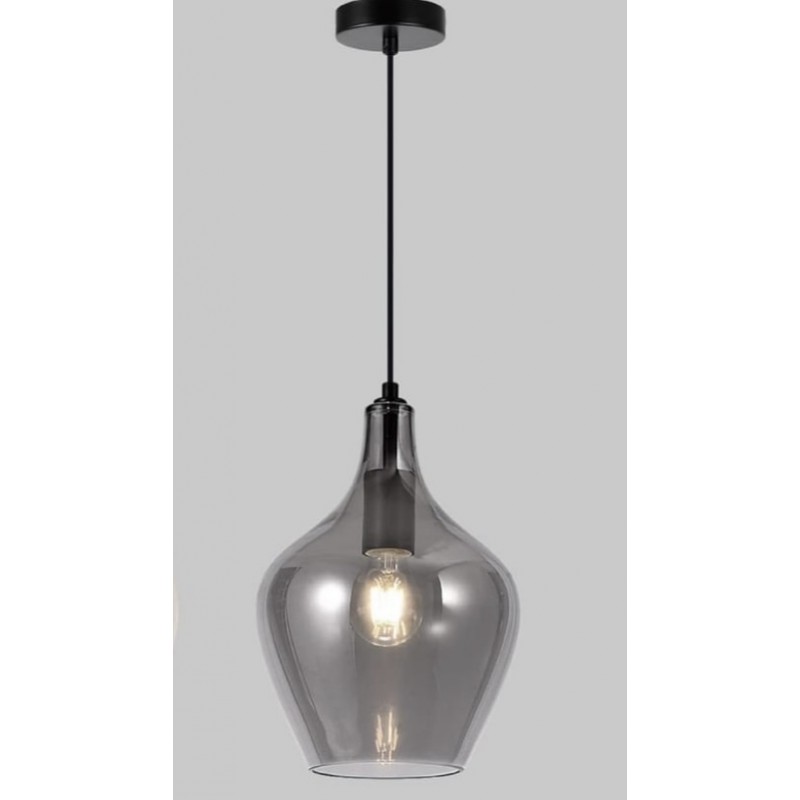 Lampada a sospensione vetro soffiato collezione aina linea goccia