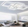 Plafoniera led design moderna luce naturale