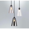 Lampadario a sospensione 3 luci vetro soffiato collezione clarisse