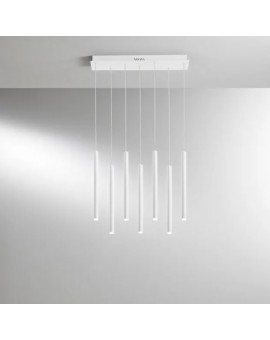 Lampadario a sospensione oro 13 luci led collezione pype