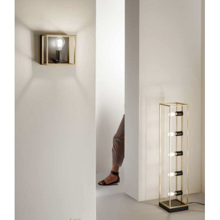 Holländer INNOVAZIONE Lampada da terra Oro, Bianco 300 K 1176