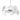 Lampadario a sospensione elegante con cristalli in plexiglas bicolore collezione Jolly