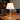 Lampada da scrivania elegante moderna in vetro e cristallo con paralume