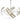 Lampadario a sospensione elegante con cristalli in plexiglas bicolore collezione Jolly