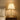 Lampada per comodino design elegante cristallo oro con paralume a scelta