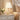Lampada per comodino design elegante classica con paralume oro plise’