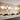 Lampadario a sospensione a paralume  design elegante in madreperla collezione Lente