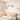 Lampadario a sospensione design moderno lineare in metallo tortora bianco collezione Elica