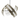 Lampadario a sospensione elegante con cristalli in plexiglas bicolore collezione Jolly