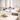 Lampadario a sospensione essenziale in vetro soffiato moderno minimal collezione Flora Goccia