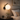 Lampada da parete applique per camera da letto moderno con sfera una luce collezione Flora