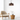 Lampadario a sospensione elegante slim in vetro soffiato ambra una luce collezione Flora Goccia